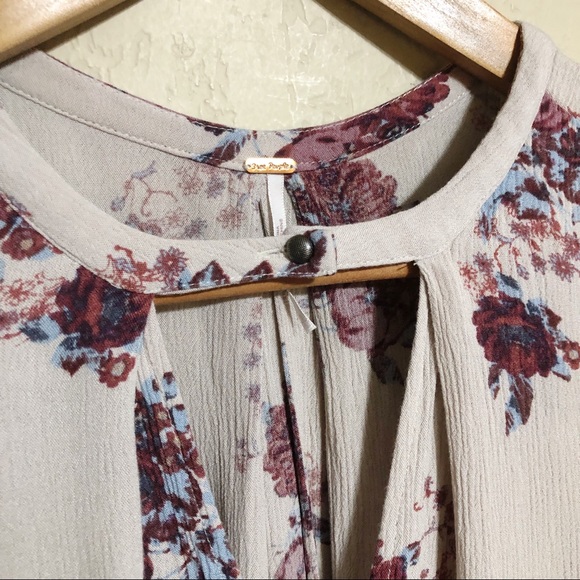 Free People Tree Swing Washed Stone Tunic Dress - Picture 5 of 8